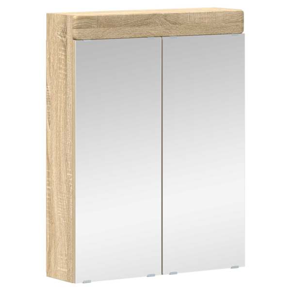 Vannitoa peeglikapp TULUM Sonoma tamm 60 × 16,5 × 78 cm