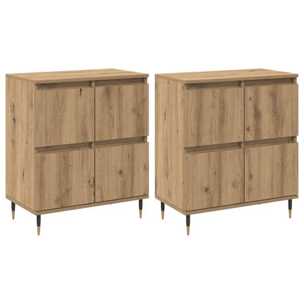 Hoiukapp 2 tk Käsitööpuu 60 × 35 × 70 cm