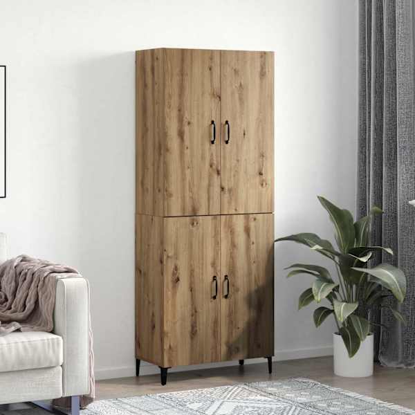 Kõrgushein 2 tk Käsitööpuu 69,5 × 34 × 180 cm Tehispuit