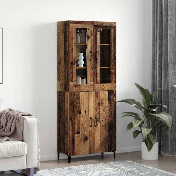 Kõrgushein 2 tk Vana puit 69,5 × 34 × 180 cm Tehispuit
