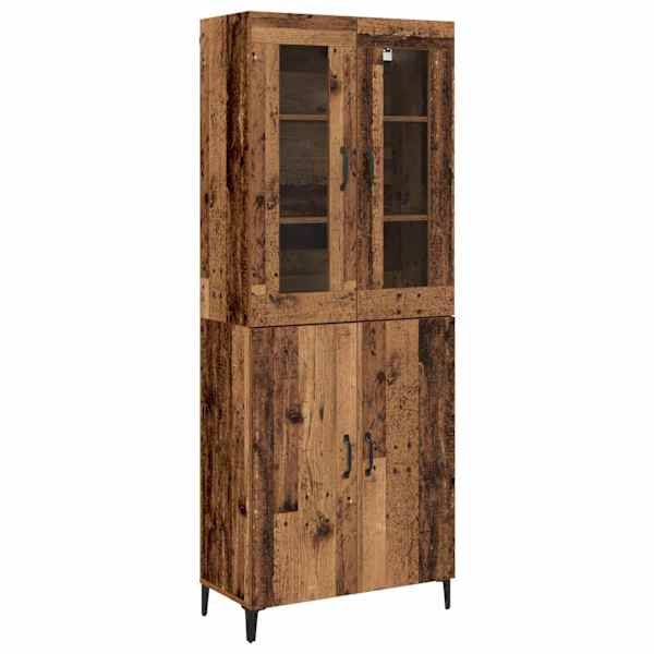 Kõrgushein 2 tk Vana puit 69,5 × 34 × 180 cm Tehispuit
