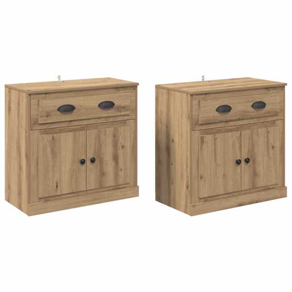 Kappide külgedel 2 tk Käsitööpuu 70 × 35,5 × 67,5 cm Tehispuit