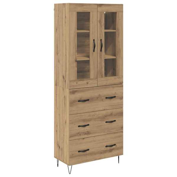 Kõrge hoiukapp Käsitööpuu 69,5 × 34 × 90 cm Tehispuit