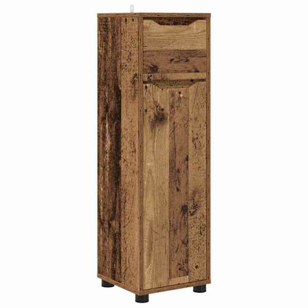 Vannitoa kapp Vana puit 30,5 × 30 × 101 cm Tehispuit