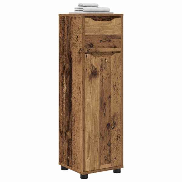 Vannitoa kapp Vana puit 30,5 × 30 × 101 cm Tehispuit
