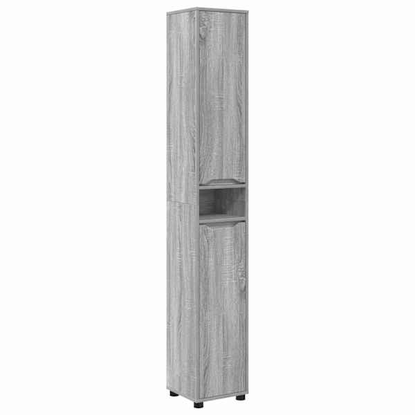 Vannitoa kapp Hall Sonoma 30,5 × 30 × 195 cm Tehispuit