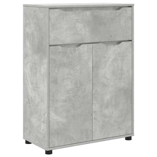 Vannitoa kapp Betoonhall 72,5 × 36,5 × 100 cm Tehispuit
