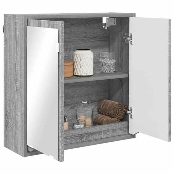 Vannitoa peeglikapp Hall Sonoma 60 × 20 × 60 cm Tehispuit