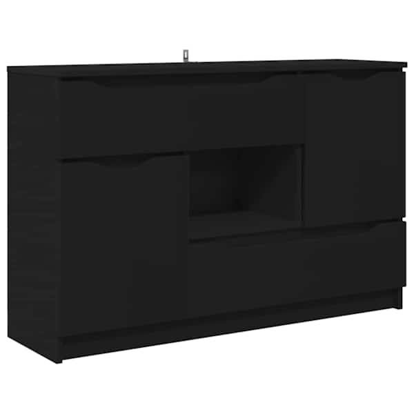 Kõide Must 100 × 30 × 65,6 Tehispuit