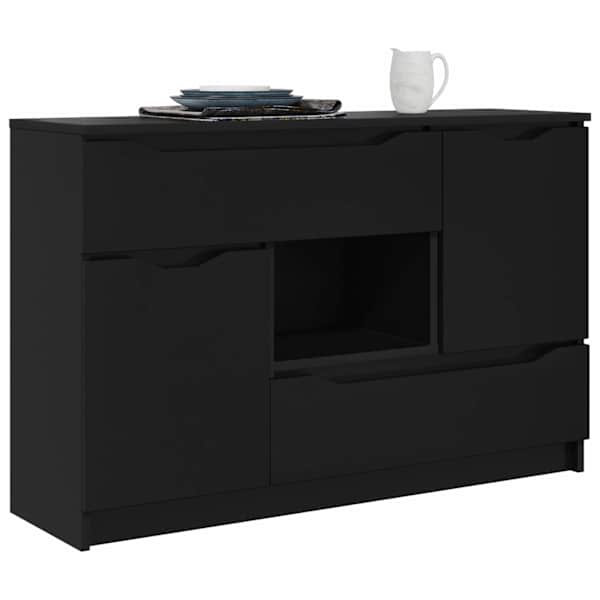 Kõide Must 100 × 30 × 65,6 Tehispuit