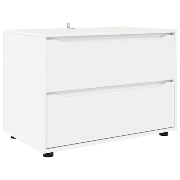 Hoiukapp 80 × 48 × 57 cm Tehispuit Valge