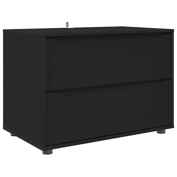 Hoiukapp 80 × 48 × 57 cm Tehispuit Must