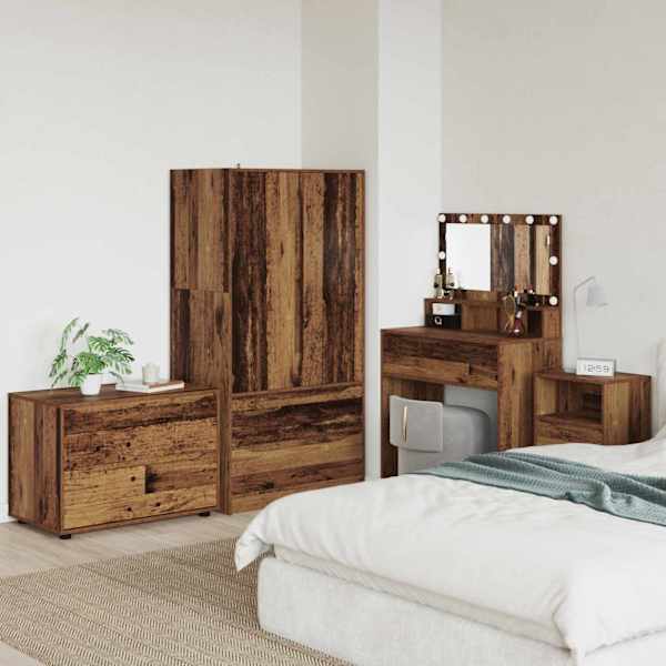 Hoiukapp 80 × 48 × 57 cm Tehispuit Vana puit