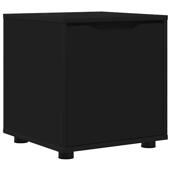 Vannitoa kapp 40,5 × 40 × 44 cm Tehispuit Must