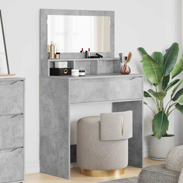 Magamistoa meikimislaudade Betoonhall 80 × 39,6 × 135 cm