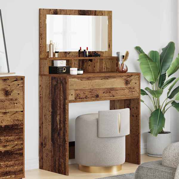 Magamistoa meikimislaudade Vana puit 80 × 39,6 × 135 cm