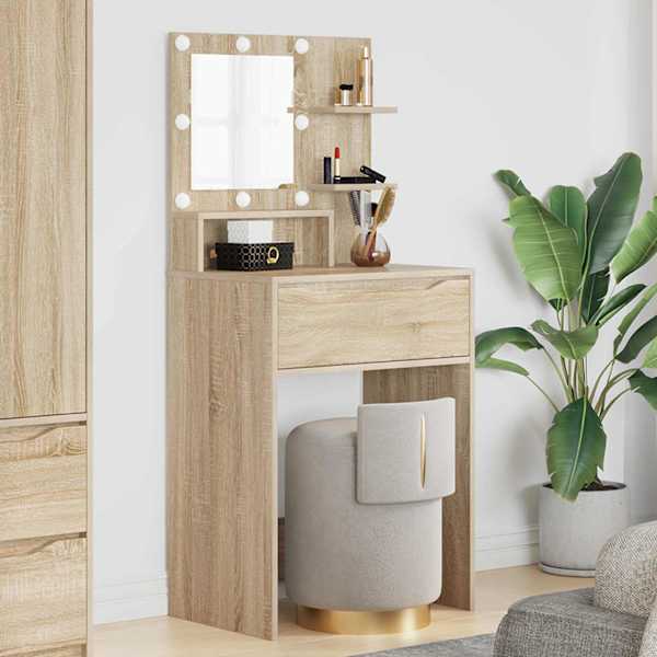 Magamistoa meikimislaudade Sonoma tamm 60 × 39,5 × 135 cm