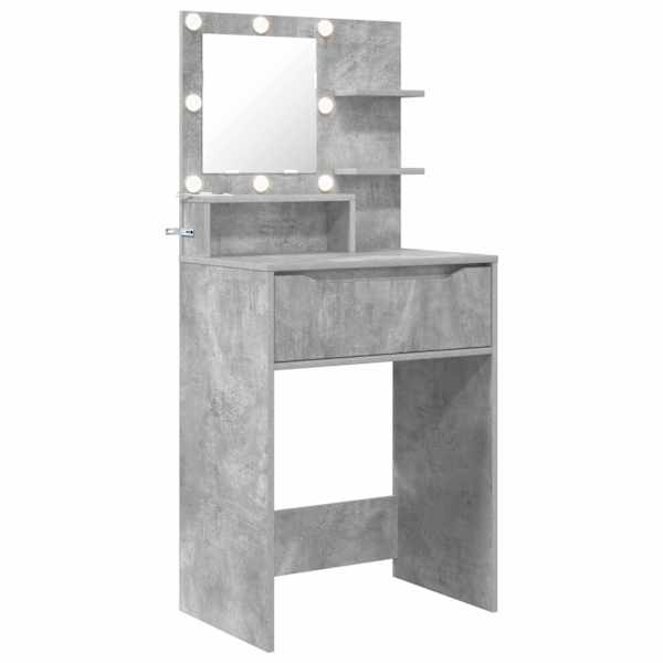 Magamistoa meikimislaudade Betoonhall 80 × 39,6 × 135 cm