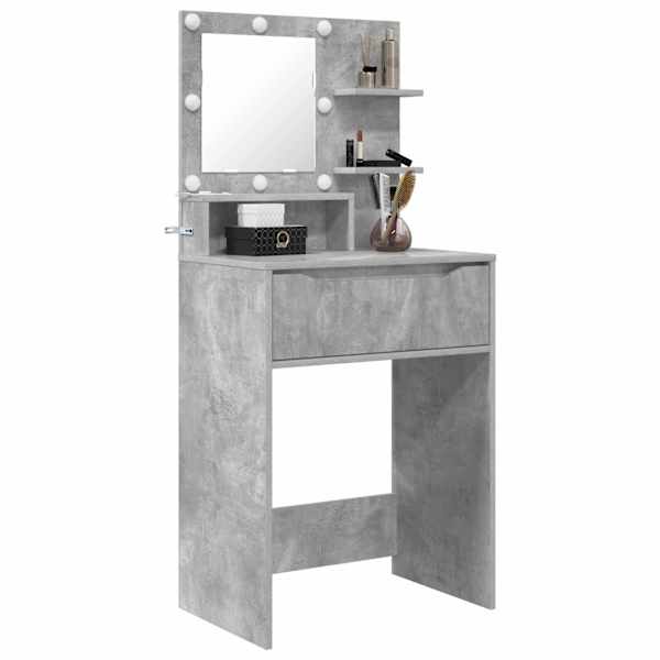 Magamistoa meikimislaudade Betoonhall 80 × 39,6 × 135 cm