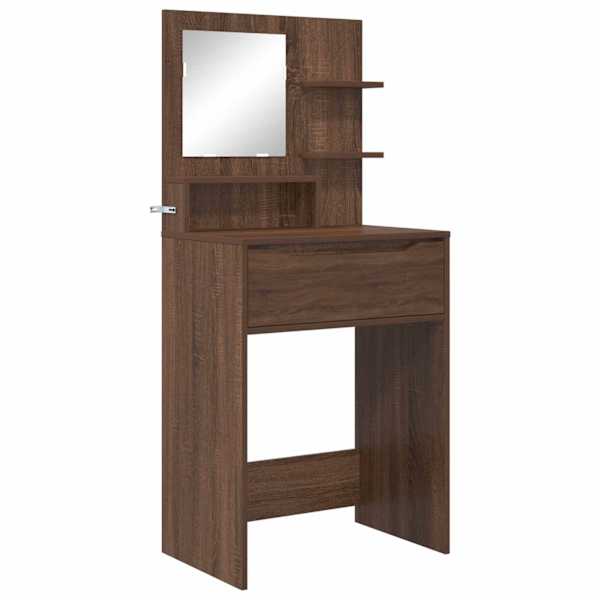 Magamistoa meikimislaudade Pruun tamme 80 × 39,6 × 135 cm
