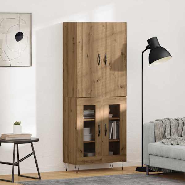 Kõrgushein 2 tk Käsitööpuu 69,5 × 34 × 180 cm Tehispuit