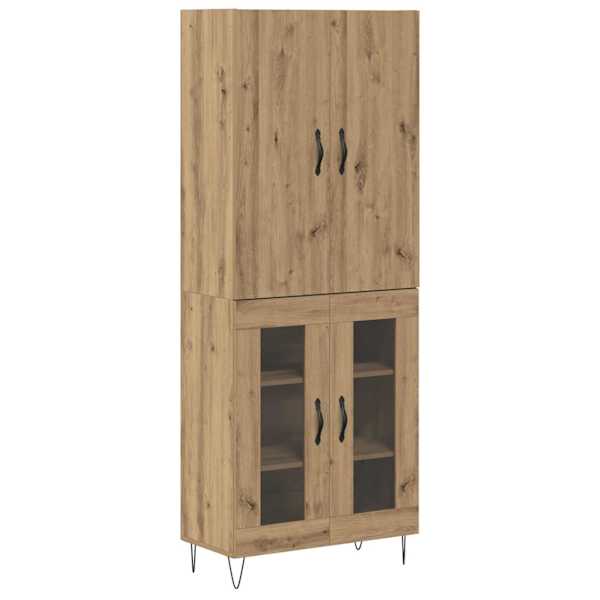 Kõrgushein 2 tk Käsitööpuu 69,5 × 34 × 180 cm Tehispuit