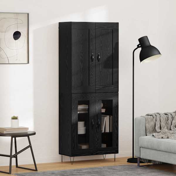 Kõrgushein Must tamm 69,5 × 34 × 180 cm Tehispuit