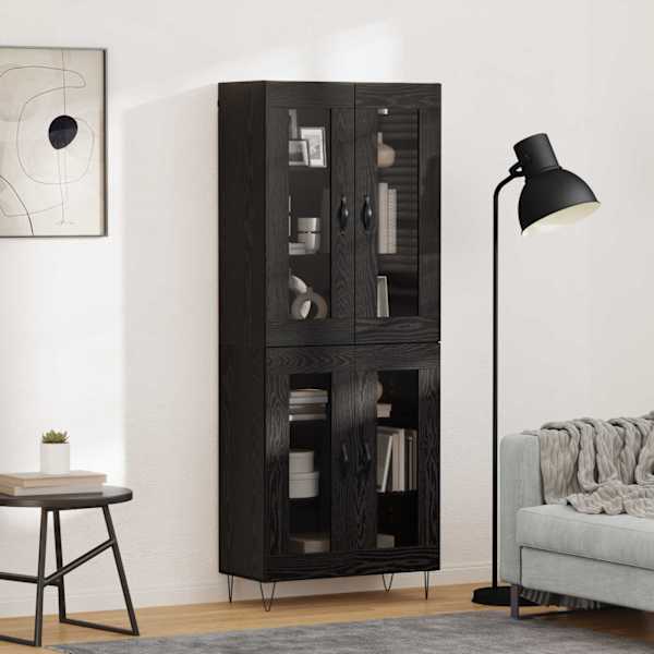 Kõrgushein Must tamm 69,5 × 34 × 90 cm Tehispuit