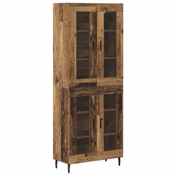 Kõrgushein 2 tk Vana puit 69,5 × 34 × 180 cm Tehispuit