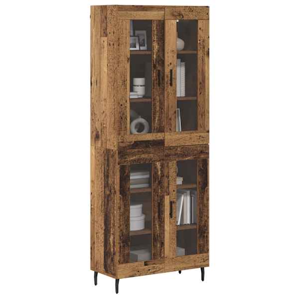 Kõrgushein 2 tk Vana puit 69,5 × 34 × 180 cm Tehispuit