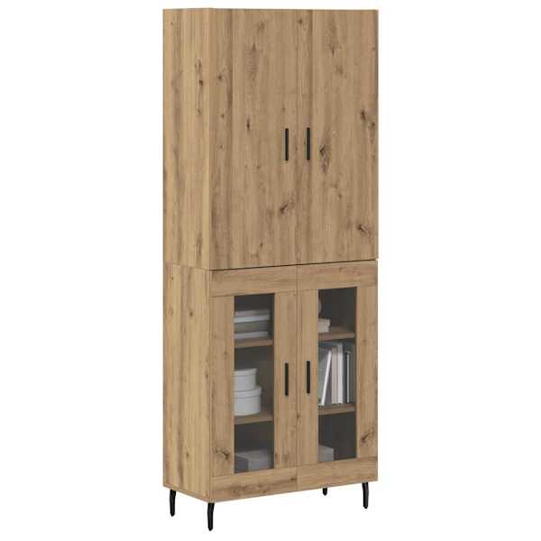 Kõrgushein 2 tk Vana puit 69,5 × 34 × 180 cm Tehispuit