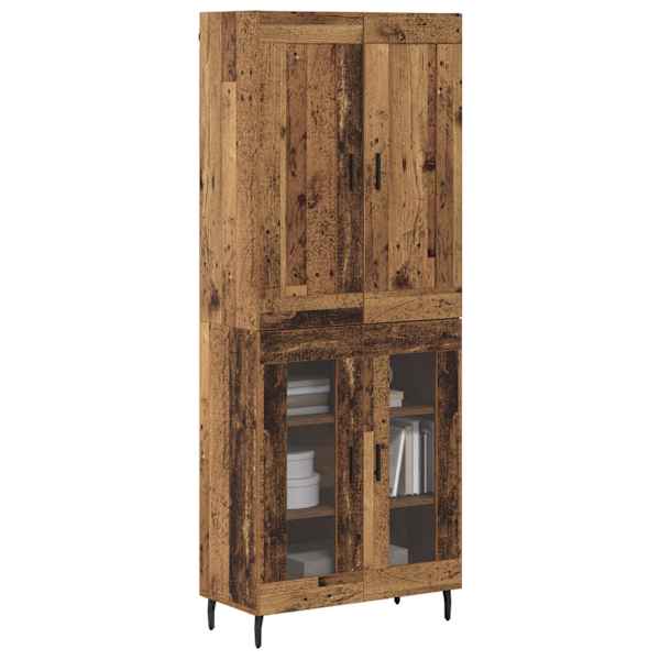 Kõrgushein 2 tk Vana puit 69,5 × 34 × 180 cm Tehispuit