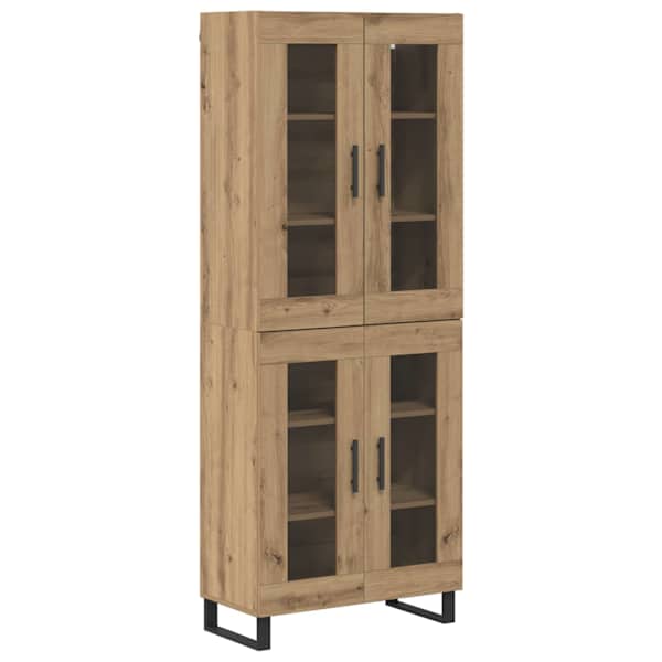 Kõrgushein 2 tk Käsitööpuu 69,5 × 34 × 180 cm Tehispuit