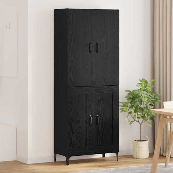Kõrgushein Must tamm 69,5 × 34 × 180 cm Tehispuit