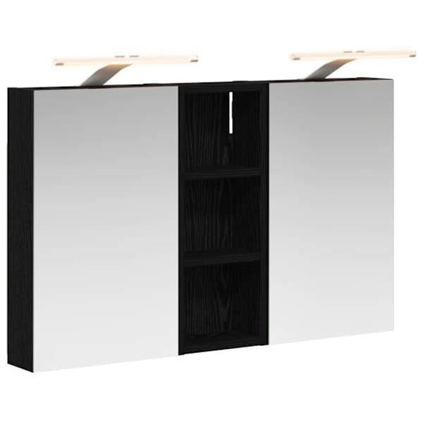 Vannitoa kapikomplekt 3 tk 80 × 10,5 × 50 cm Tehispuit