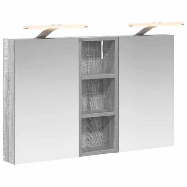 Vannitoa kapikomplekt 3 tk 80 × 10,5 × 50 cm Tehispuit