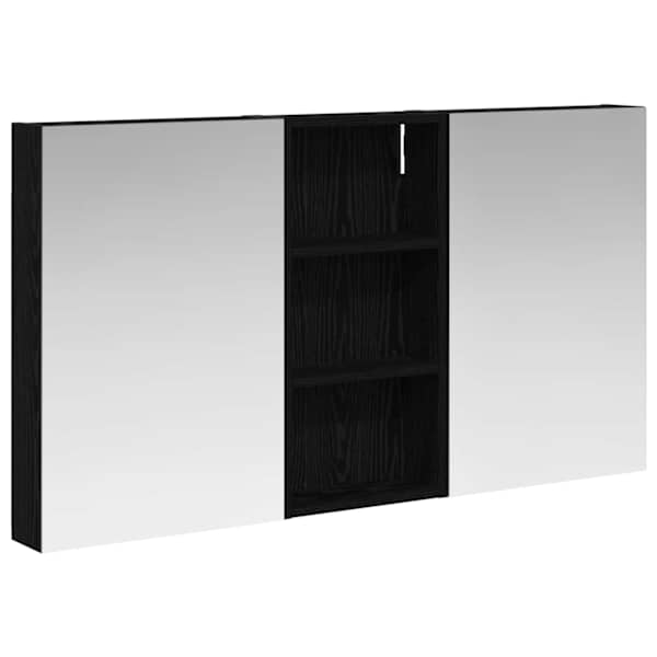 Vannitoa kapikomplekt 3 tk 110 × 10,5 × 60,5 cm Tehispuit