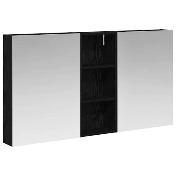 Vannitoa kapikomplekt 3 tk 130 × 14,5 × 70 cm Tehispuit