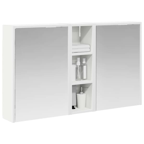 Vannitoa kapikomplekt 3 tk 106 × 16 × 62,5 cm Tehispuit