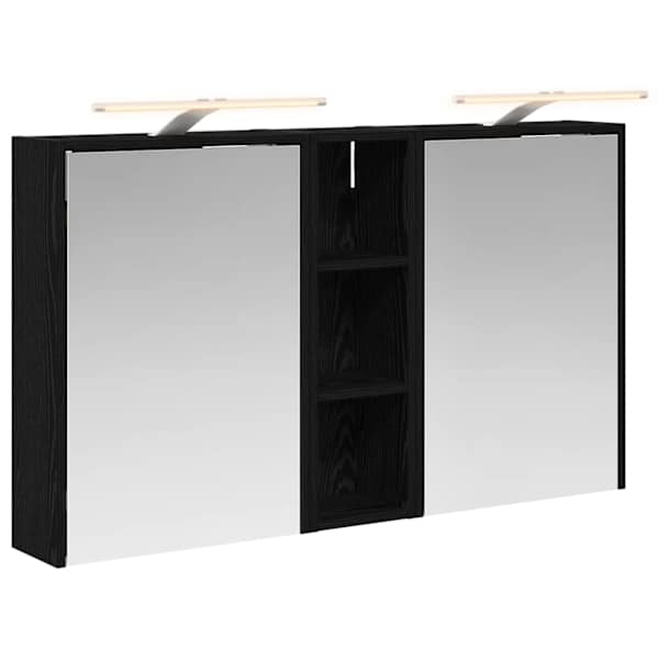 Vannitoa kapikomplekt 3 tk 106 × 16 × 62,5 cm Tehispuit