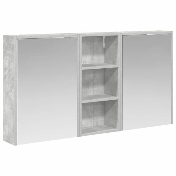 Vannitoa kapikomplekt 3 tk 116 × 16 × 62,5 cm Tehispuit