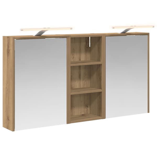 Vannitoa kapikomplekt 3 tk 116 × 16 × 62,5 cm Tehispuit