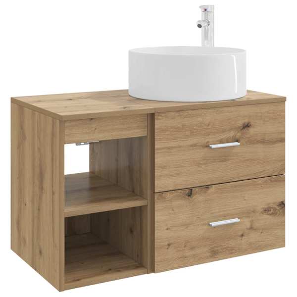 Vannitoa mööbleset 2 tk Artisan tamm Tehispuit