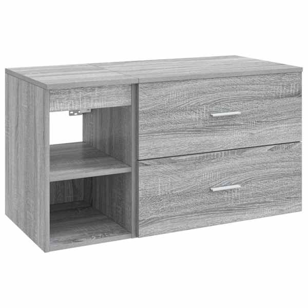 Vannitoa mööbleset 2 tk Hall Sonoma Tehispuit
