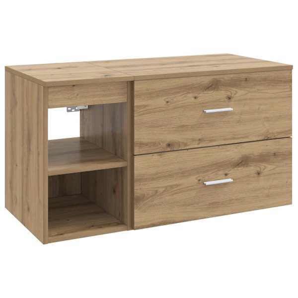 Vannitoa mööbleset 2 tk Artisan tamm Tehispuit