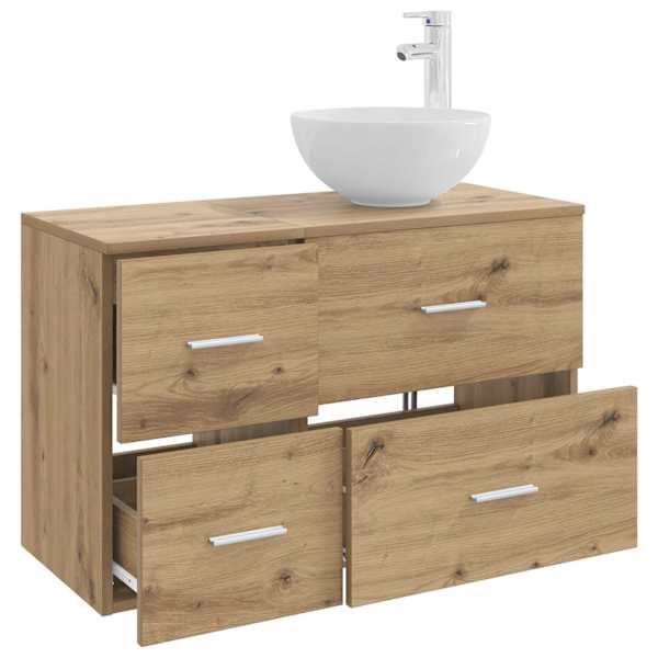 Vannitoa mööbleset 2 tk Artisan tamm Tehispuit