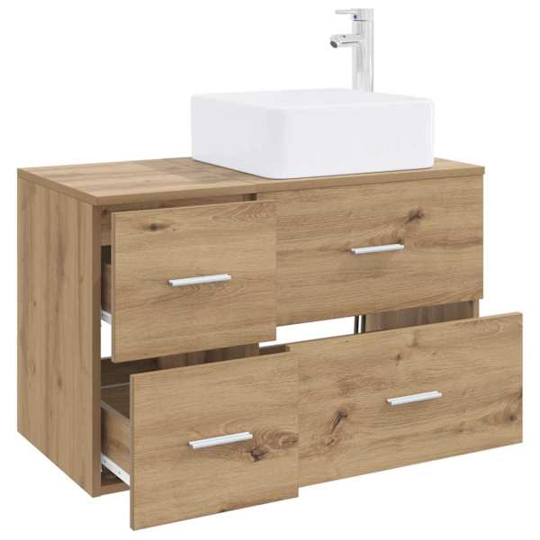 Vannitoa mööbleset 2 tk Artisan tamm Tehispuit
