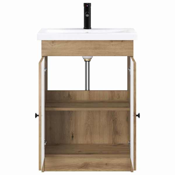 Vannitoa mööbleset Artisan tamm 78,5 × 37,5 × 81 cm Tehispuit