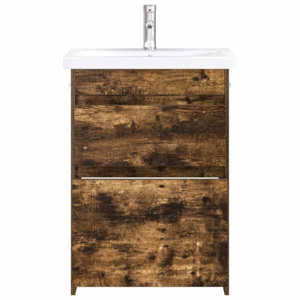 Vannitoa mööbleset Suitsutatud tamm 61 × 40 × 84,5 cm Tehispuit