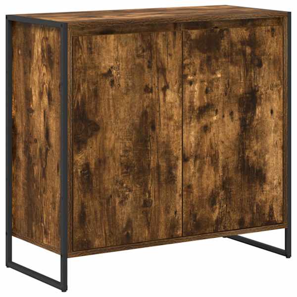 Kõrvalkapp Suitsutatud tamm 79 × 36 × 75 cm Tehispuit